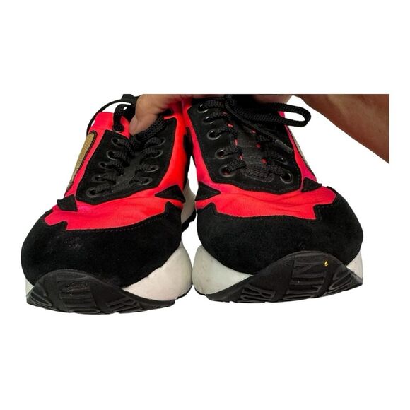 Rucoline Hot Pink with Gold Platform Sneaker Shoes Size EU‎ 38 (7.5) - Picture 9 of 11